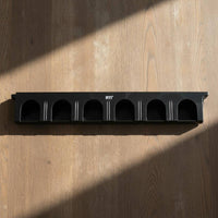 Easy to Install Fishing Rod Display Rack Space Saving Wall Mounted Rod Rack for Garage, Workshop