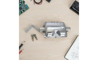 Stainless Steel Fuel Heater Muffler with Bracket Polished Fuel Heater Exhaust Muffler Compact Vehicle Part High Temperature for Workshop Installs