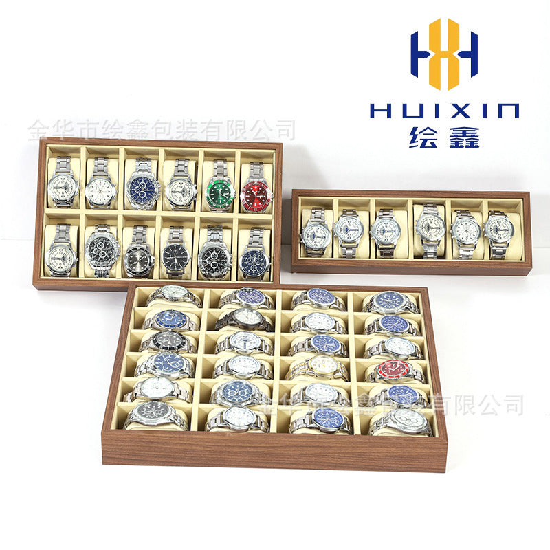 Watch Storage Tray Display Stand for Watches, Bracelets, Jewelry, Counter Display