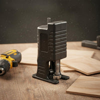 Drill to Reciprocating Saw Adapter Wood Cutting Drill Saw Attachment Power Tool Accessory for Workshop, Garage
