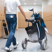 Sporting Cart Mesh Storage Bag Easy Installation Sporting Push Cart Storage Bag Sports Accessory Lightweight Large Capacity
