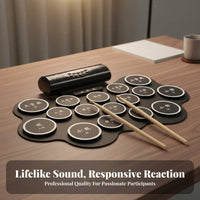 Chinese theatrical Percussion Machine Portable Digital Drum Pad Multiple Sounds