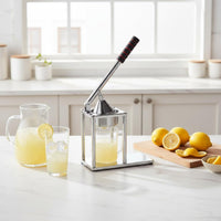 Manual Citrus Juicer Easy to Clean Stainless Steel Juice Press Long-Lasting