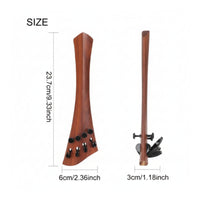Rosewood Cello Tailpiece Easy to Install Cello Tailpiece Instrument Accessory for Practice