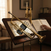 Brass Valve Guard Easy to Install Trumpet Wear-Resistant Leather Valve Protector for Practice Rehearsals, Live Performance, Marching Band
