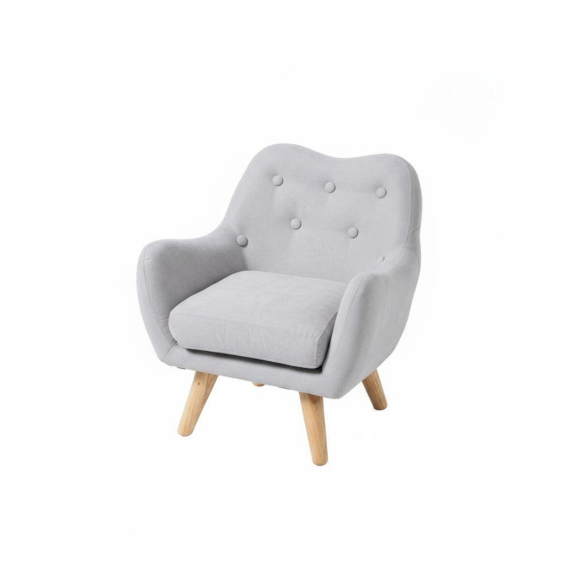 Armless Foam Lounger Soft and Comfortable young child Seat Safe Rounded Corners