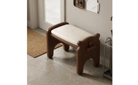 Dog Shaped Stool PU Seat Shoe Bench Small Shoe Changing Stool for Sitting