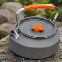 Lightweight Compact Cooker, Frying Pan Set, Gas, Portable Cooking Utensil Set, With Storage Bag, 1000g