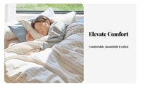 4 Pieces Cartoon metropolis Print Duvet Set Skingentle Home Textiles for Dorm Room