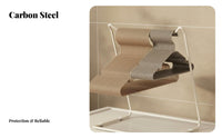 Adjustable over-the-Railing Airer Space-Saving Hanging Rack multipurpose Use