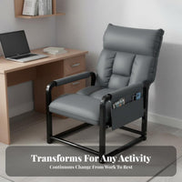 Reclining Chair with Footrest Comfortable for Long Sitting Reclining Gaming Chair with Footrest Ergonomic Design sturdy Duty