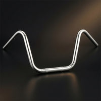 Universal Motorcycle Bar with 22mm Mount Custom Retro Handlebar Upright Solid for Commuters