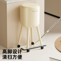 垃圾桶家用大号大容量高级感轻奢厨房高桶身免弯腰垃圾桶带盖批发