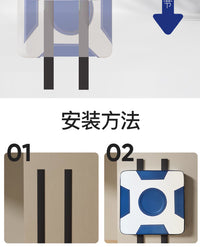拳击墙靶儿童成人可用静音魔术贴直接上墙