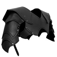 中世纪文艺复兴维京骑士铠甲盔甲护肩护胸铆钉皮革cosplay万圣节