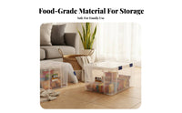 Latching Underbed Box Moistureresistant Storage Container safe for Adults