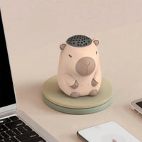 Adorable Capybara Figurine with Speaker Cute Capybara Speaker Novelty Decorative for Teens, Bedroom