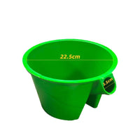 Agricultural Thickened Rubber Manure Scoop with Long Handle
