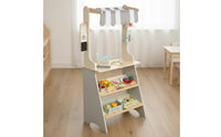 Toy Groceries Stand Educational Pretend for Young Children, Daycare, Playroom