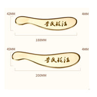 Gua Sha Tool Hand Polished Brass Gua Sha Tool Easy to Clean for Home Care