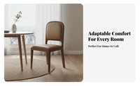 Upholstered Backrest Chair Nordic and Aesthetic Dining Seat Minimalist Design Easy to Clean for Restaurant Owners, Residents