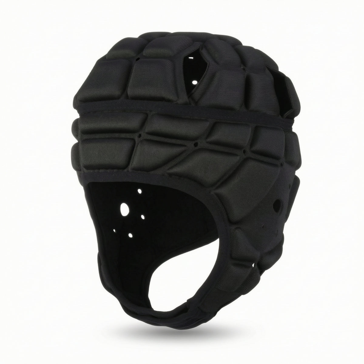 Adjustable Scrum Cap Lightweight Soft Padded Helmet Breathable Soft Shell Helmet Comfortable for Athletes