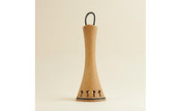 Violin Tailpiece with Tail Cord Solid Wood Violin Tailcord String Instrument Accessory for Music Practice