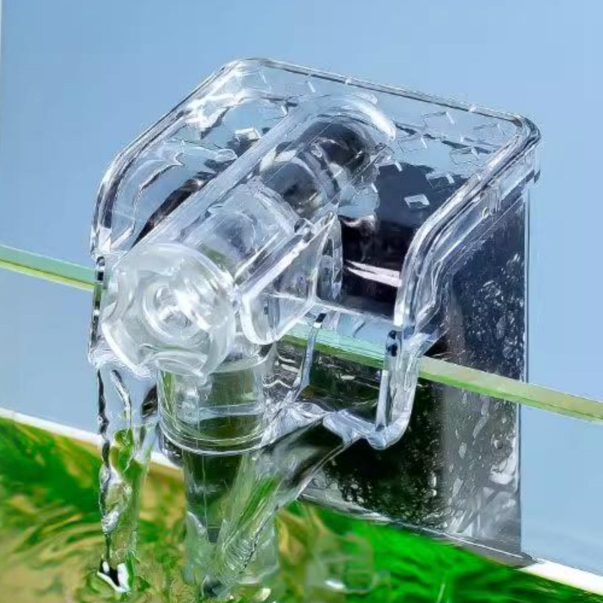 Mini Aquarium Hanging Purifier with Quiet Aeration Pump