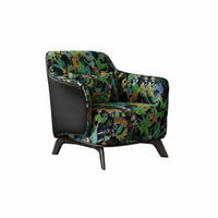 Single Wooden Frame Chair Mid-Century Modernretro-Modern Modern Lounge Seating Minimalist Stylistic Breathable for Home Users
