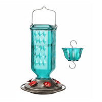Glass Hummingbird Feeder Long-Lasting Hanging Hummingbird Feeder Year-Round Use
