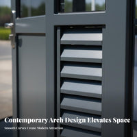Portable Security Booth Fast Installation Security Guard Cabin Construction Sentry Box for Gatekeepers, Residential Communities, Toll Stations