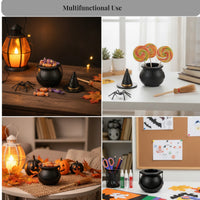 Halloween Witch Cauldron Decorative Witch Cauldron Spooky Atmosphere