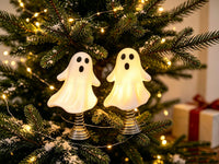 Halloween USB Ghost Night Light with Spring Design for Festive Decor