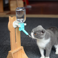 喵仙儿宠物饮水器橡木狗狗喝水器宠物挂式猫狗水壶宠物用品