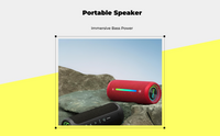 35W Waterproof Deep Bass Speaker