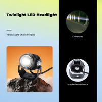 LED motorcycle headlight, IP67