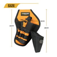 Tool Waist Bag Multiple Pockets Electric Belt Bag Heavy-Duty