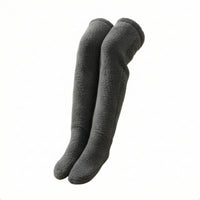 Sumptuous Sleep Socks Fuzzy Socks with Drawstring Fleece Leg Warmers Adjustable for Lounging