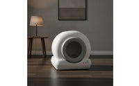 Fully Enclosed Automatic Litter Box App Control Smart Cat Litter Box Anti-Leakage for Home, Apartments