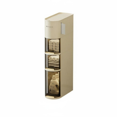 Slim Narrow Space Cabinet Multi-Layer Drawers Narrow Rolling Storage Unitary