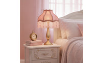 Lampshade with Fringe Vintage Lamp Shade Velvet for Reading Nook