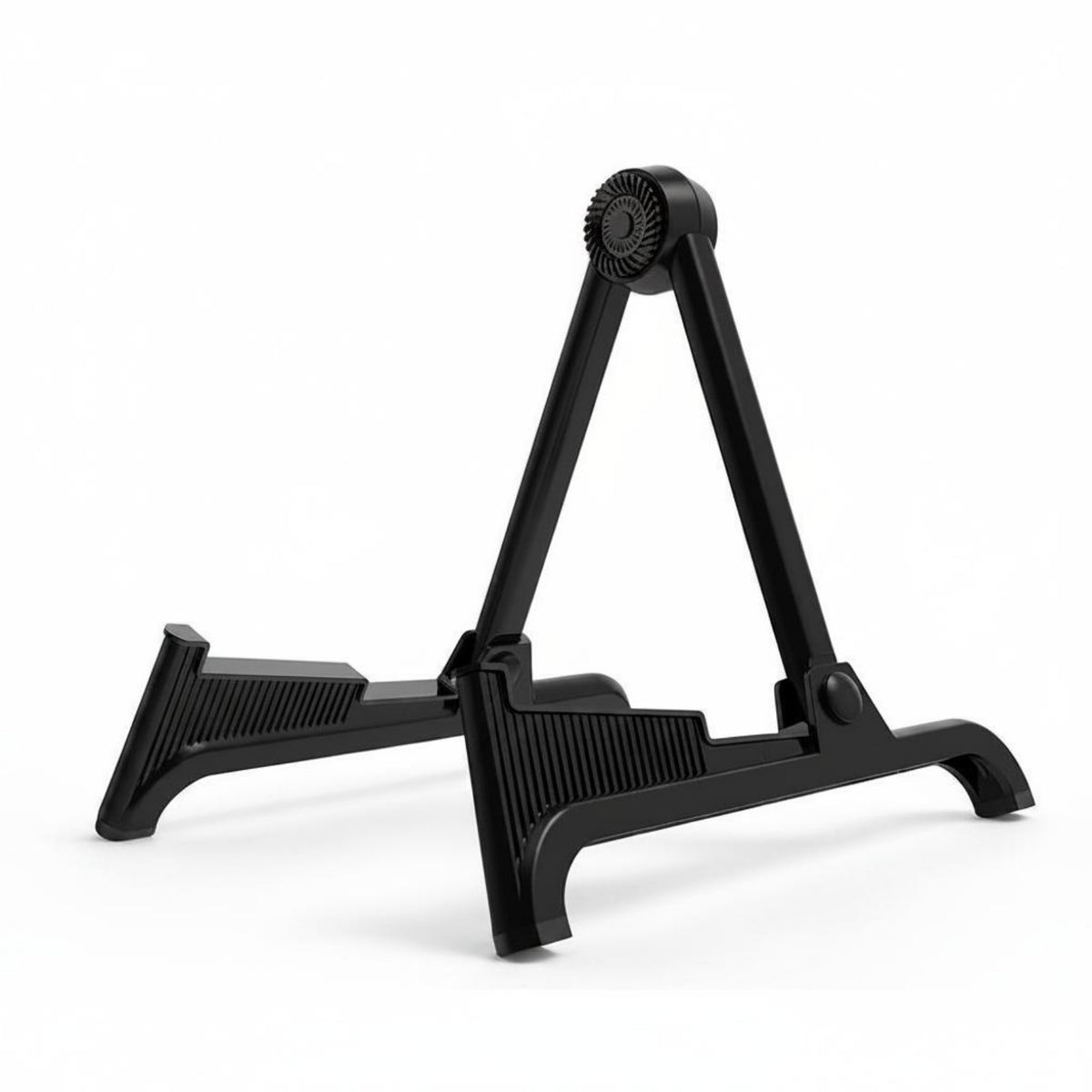 Foldable Folding Guitar Stand Lightweight Folding Ukulele Stand Compact Portable Guitar Rack Stable for Practice Room, Studio