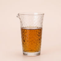 Hammered Glass Gong Dao Bei Tea Server, 201-300ml