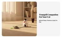 Self-Play Electric Cat Teaser Toy | Interactive Swinging Motion, Automatic Moving Design, Cat Toy with Lure, for Home