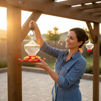 Hummingbird Feeder Anti Wildlife Supply Decorative for Garden