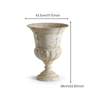Decorative Vase Elegant Metal Vase Timeless for Mantel, Patio