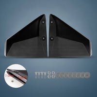 Outboard Motor Trim Tabs Replacement Boat Trim Tabs Hydrofoil Stabilizer with Hardware Predrilled Molded Plastic for Boaters