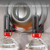 Wall-Mounted Kitchen Organizer Rack, Pot Lid Holder