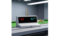 OLED Display Card Game Scorekeeper USB-C Charging Electronic Scorekeeper Rechargeable Tabletop Scoreboard White