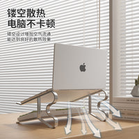 Portable Laptop Stand with Desk Organizer and Keyboard Tray